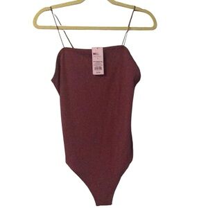 Wild Fable New Grape Color Bodysuit - L